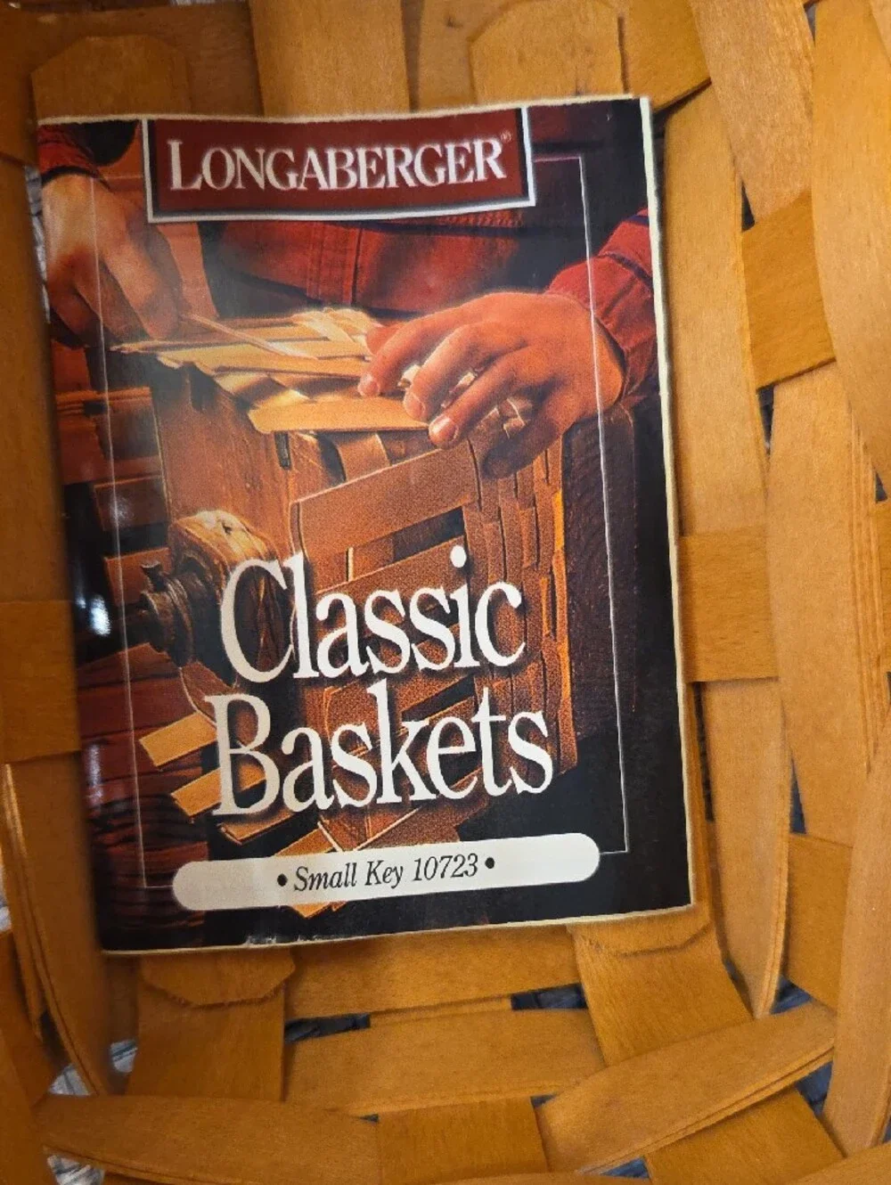 Longaberger Small Key Basket 10723